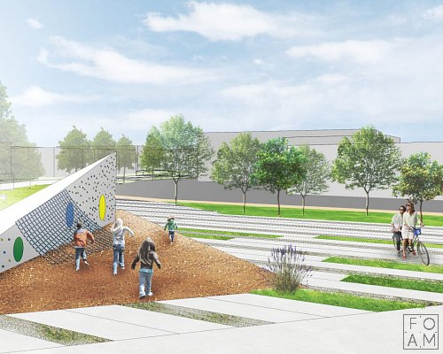 Veřejné prostranství obce Návojná